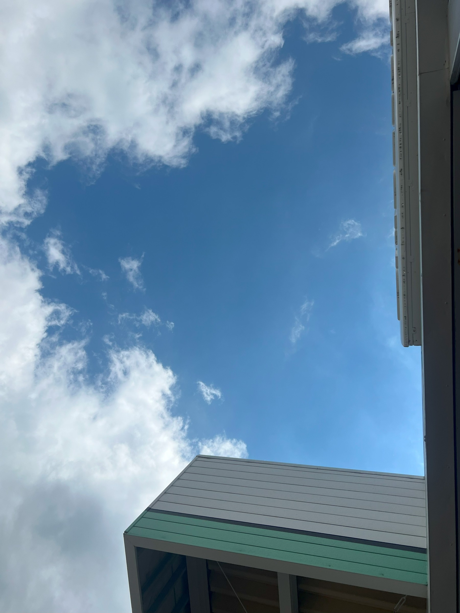 天気が良くなってきました！